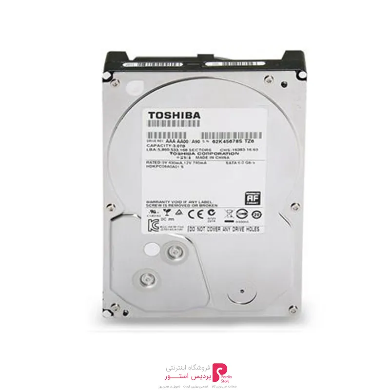 هارد دیسک اینترنال توشیبا DT01ACA100 ظرفیت 1 ترابایت 32 مگابایت کش
