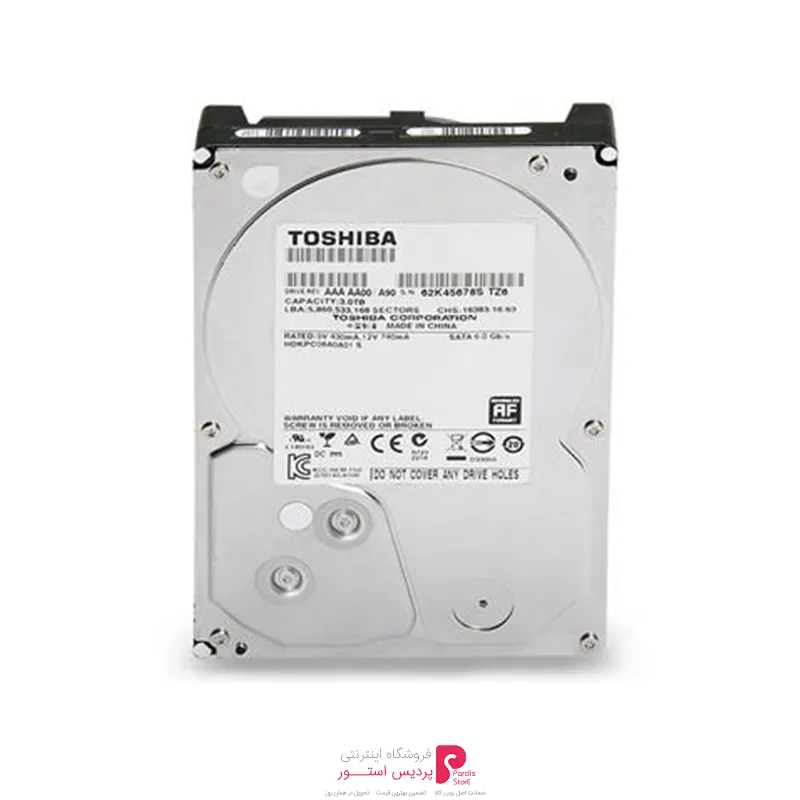 هارد دیسک اینترنال توشیبا DT01ACA200 ظرفیت 2 ترابایت 64 مگابایت کش