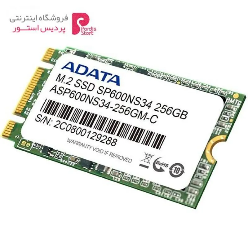 حافظه اس اس دی ای دیتا مدل پریمیر SP600 M.2 2242 ظرفیت 256 گیگابایت - 0