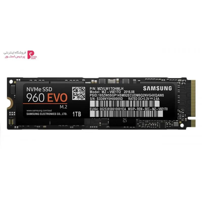 اس اس دی اینترنال سامسونگ مدل 960 Evo ظرفیت 1 ترابایت - 0