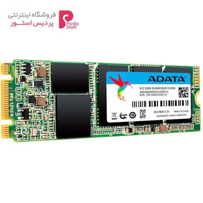 حافظه SSD ای دیتا مدل SU800 ظرفیت 512 گیگابایت - 0