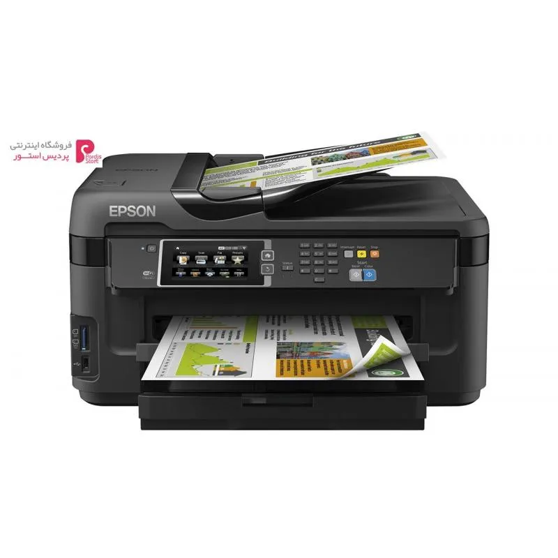 پرینتر چندکاره جوهرافشان اپسون مدل WORKFORCE WF-7610DWF - 0