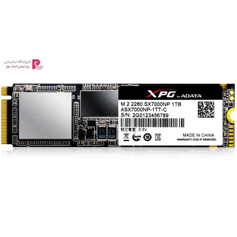 اس اس دی اینترنال ای دیتا مدل SX7000 M.2 2280 ظرفیت 1 ترابایت - 0