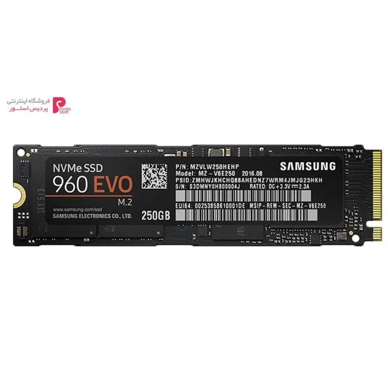 اس اس دی اینترنال سامسونگ مدل 960 Evo ظرفیت 250 گیگابایت - 0