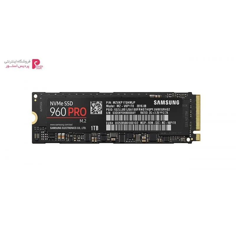 اس اس دی اینترنال سامسونگ مدل 960 PRO ظرفیت 1 ترابایت - 0