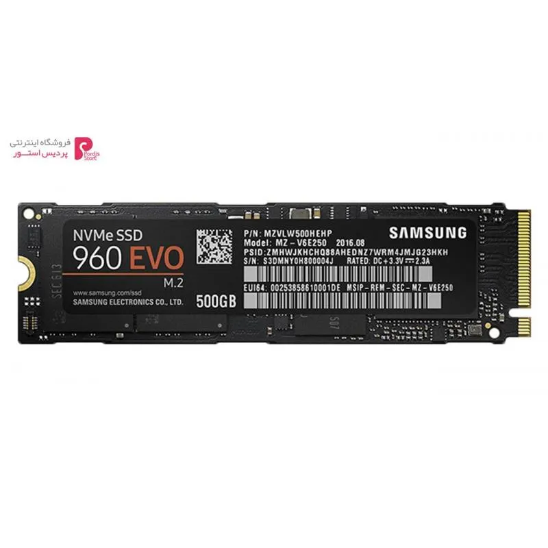 اس اس دی اینترنال سامسونگ مدل 960 Evo ظرفیت 500 گیگابایت - 0
