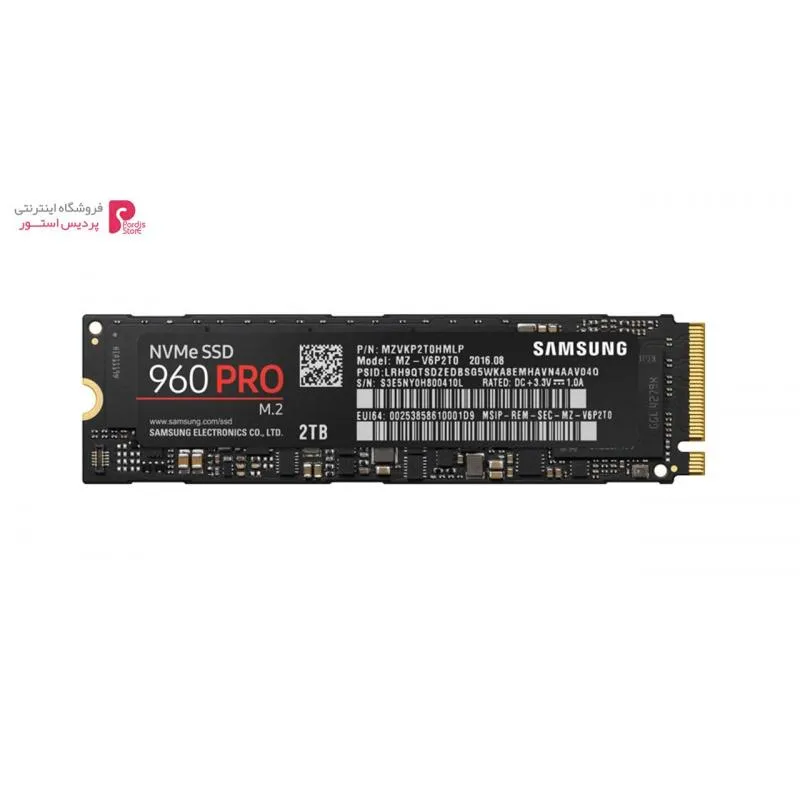 اس اس دی اینترنال سامسونگ مدل 960 PRO ظرفیت 2 ترابایت - 0