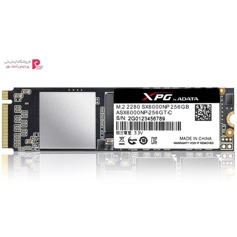 اس اس دی اینترنال ای دیتا مدل XPG SX6000 M.2 2280 ظرفیت 256 گیگابایت - 0