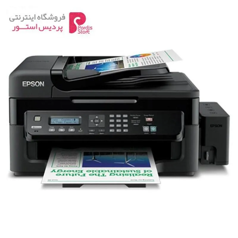 پرینتر جوهرافشان رنگی چندکاره‌ی اپسون مدل L550 - 0