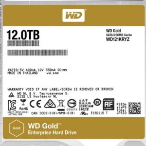 هارددیسک اینترنال وسترن دیجیتال مدل Gold WD121KRYZ ظرفیت 12 ترابایت - 0
