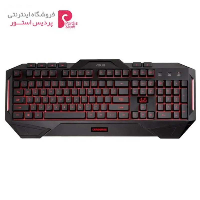 کیبورد مخصوص بازی ایسوس مدل Cerberus - کیبورد مخصوص بازی ایسوس مدل Cerberus