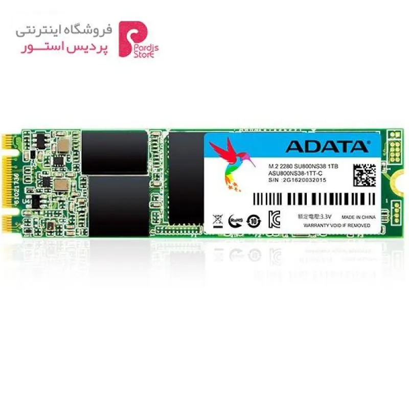 حافظه SSD ای دیتا مدل SU800 ظرفیت 1 ترابایت - 0