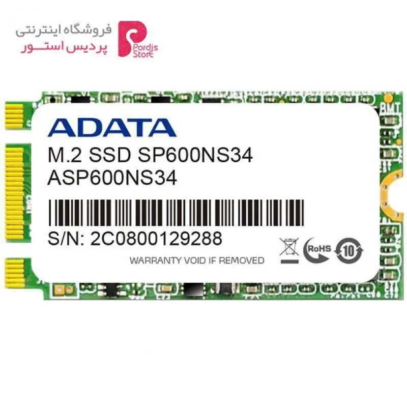 حافظه اس اس دی ای دیتا مدل پریمیر SP600 M.2 2242 ظرفیت 128 گیگابایت - 0
