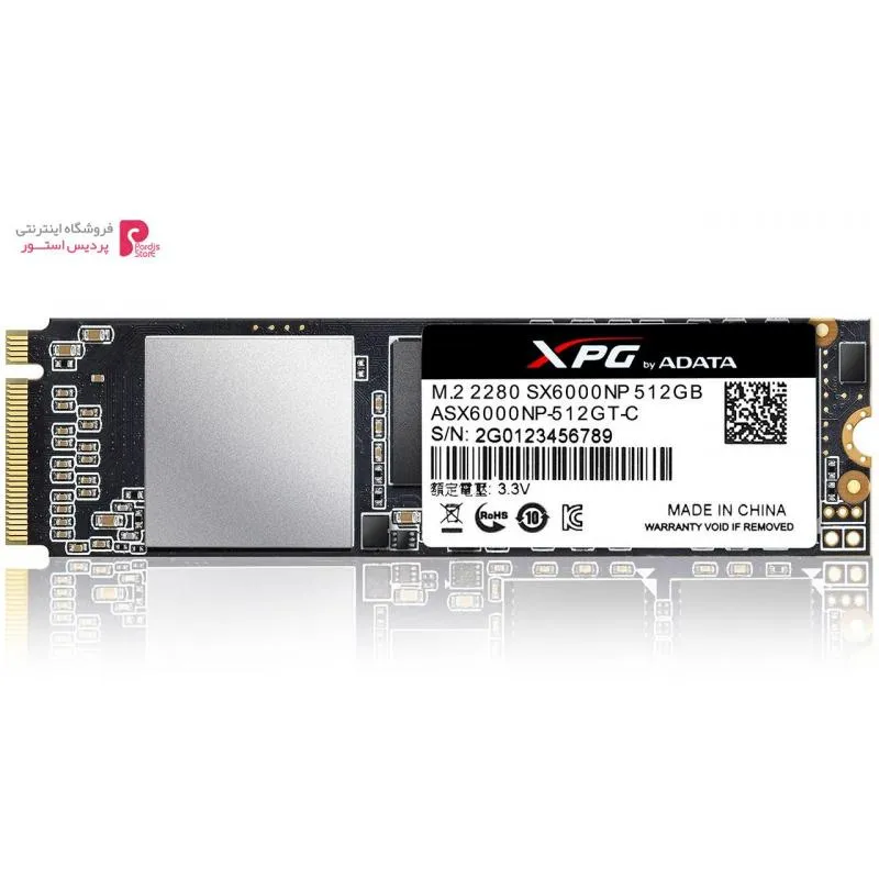 اس اس دی اینترنال ای دیتا مدل XPG SX6000 M.2 2280 ظرفیت 512 گیگابایت - 0