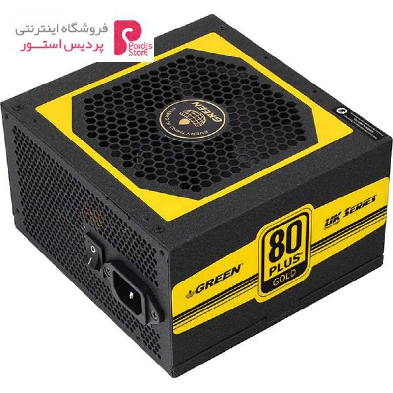 منبع تغذیه کامپیوتر گرین مدل GP650A-UK - 0