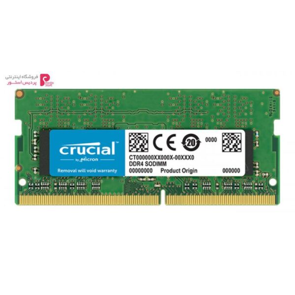 رم لپ تاپ DDR4 تک کاناله 2133 مگاهرتز CL15 کروشیال ظرفیت 4 گیگابایت - 0