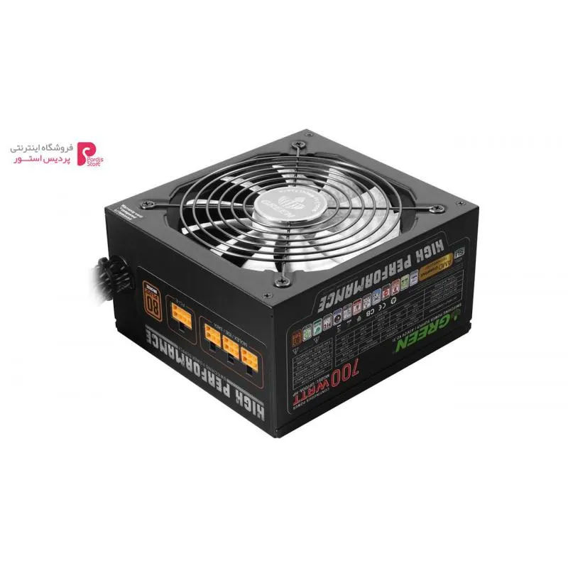 منبع تغذیه کامپیوتر گرین مدل GP700A-HP - 0منبع تغذیه کامپیوتر گرین مدل GP700A-HP - 0