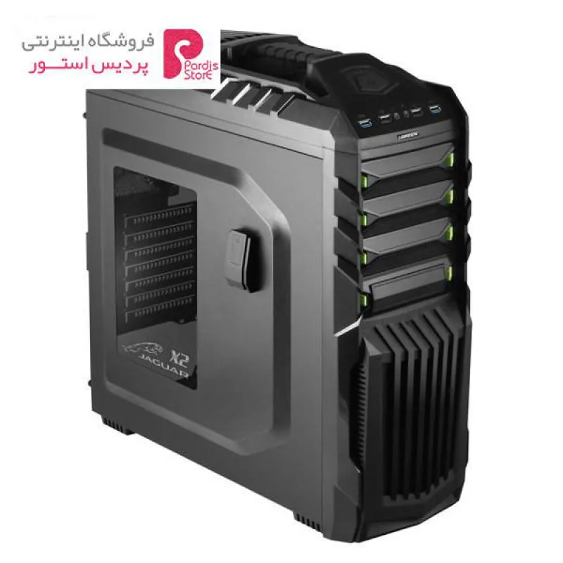 کیس کامپیوتر گرین مدل X2 Jaguar Version 2 - 0