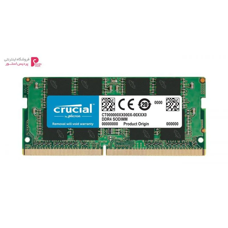 رم لپ تاپ کروشیال مدل DDR4 2400MHz ظرفیت 8 گیگابایت - رم لپ تاپ کروشیال مدل DDR4 2400MHz ظرفیت 8 گیگابایت
