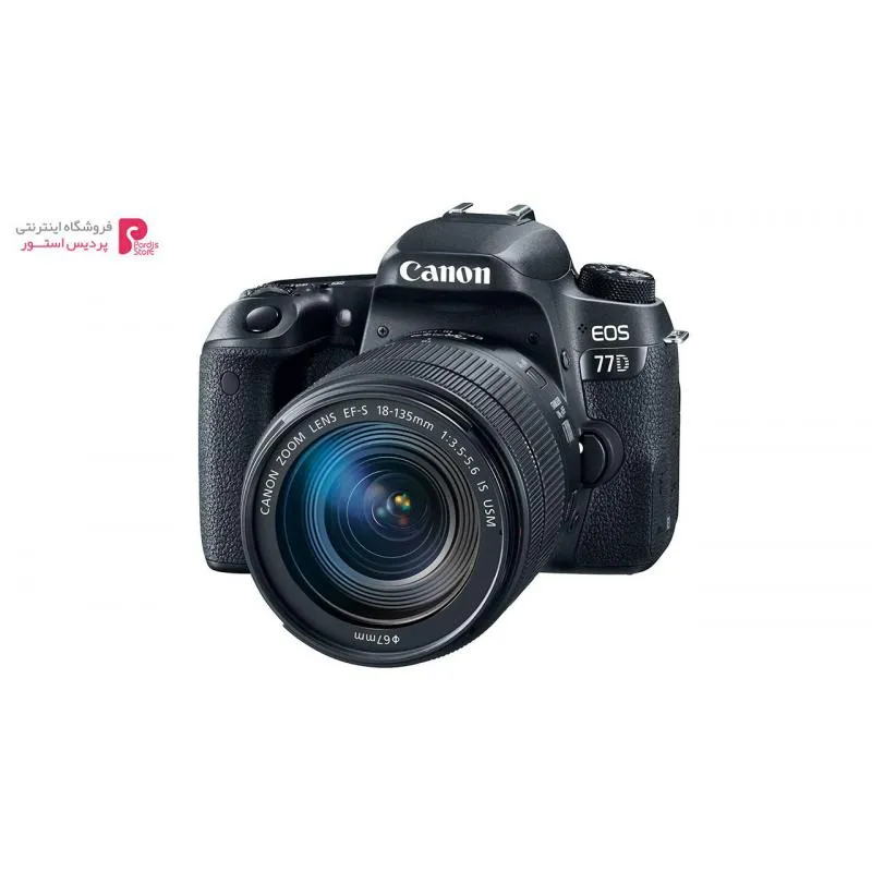 دوربین دیجیتال کانن مدل EOS 77D به همراه لنز 18-135 میلی متر IS USM - دوربین دیجیتال کانن مدل EOS 77D به همراه لنز 18-135 میلی متر IS USM