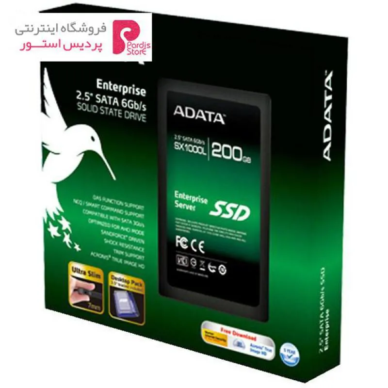 حافظه اس اس دی مخصوص سرور ای دیتا مدل SX1000L ظرفیت 200 گیگابایت - 0