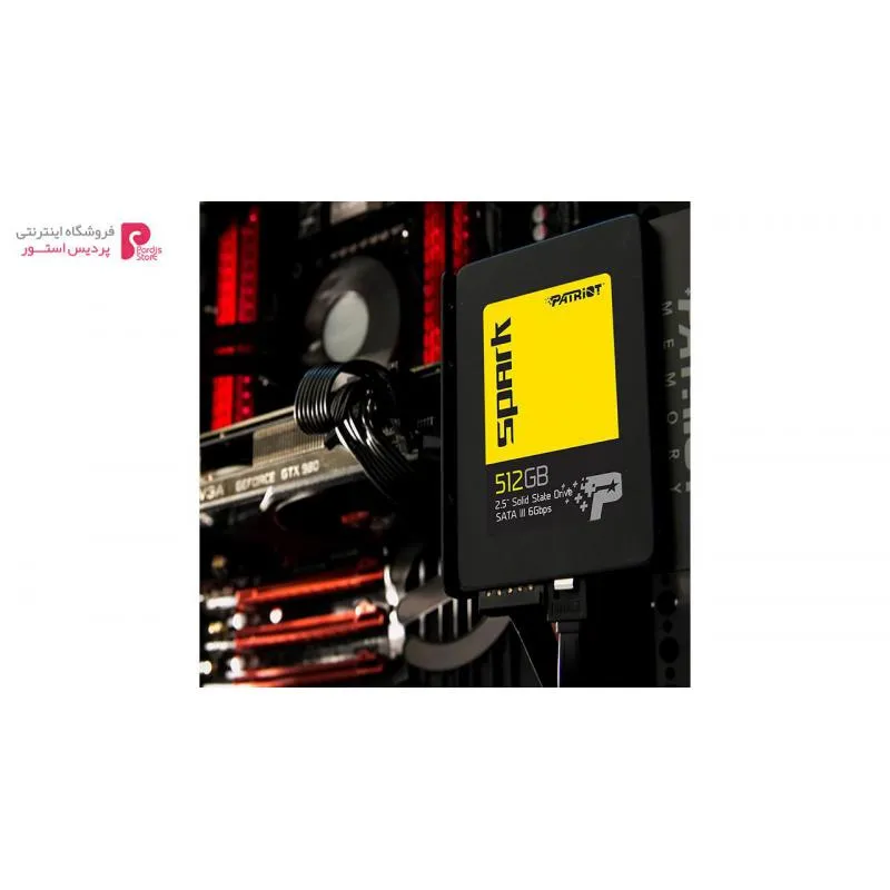 اس اس دی اینترنال پتریوت مدل Spark ظرفیت 512 گیگابایت - 0