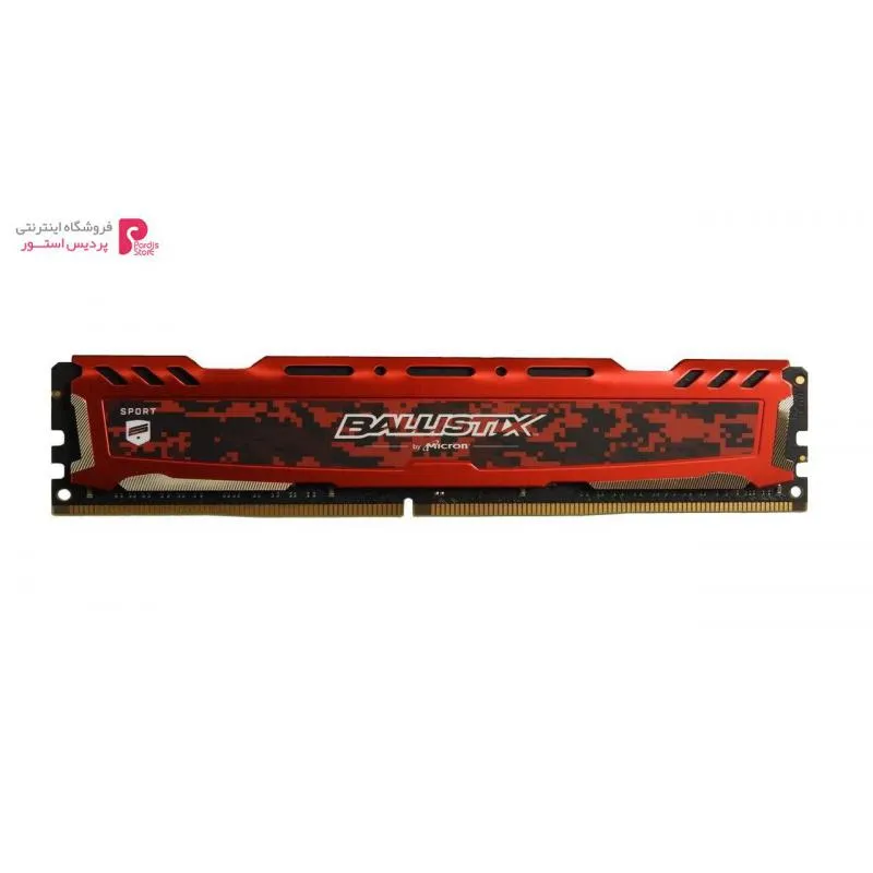 رم دسکتاپ DDR4 تک کاناله 2400 مگاهرتز کروشیال مدل Ballistix Sport ظرفیت 4 گیگابایت - 0