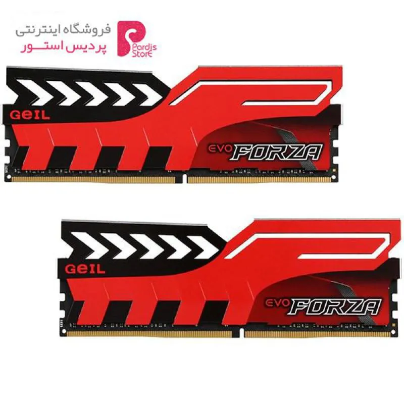 رم دسکتاپ DDR4 دو کاناله 3200 مگاهرتز CL16 گیل مدل Forza ظرفیت 8 گیگابایت - 0