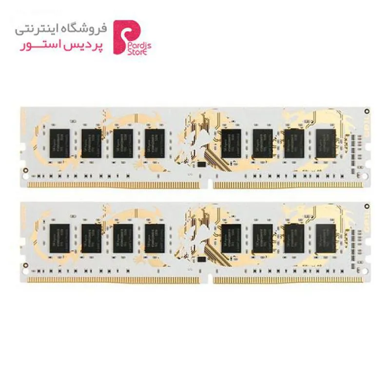رم دسکتاپ DDR4 دو کاناله 2400 مگاهرتز CL14 گیل مدل Dragon RAM ظرفیت 8 گیگابایت - 0