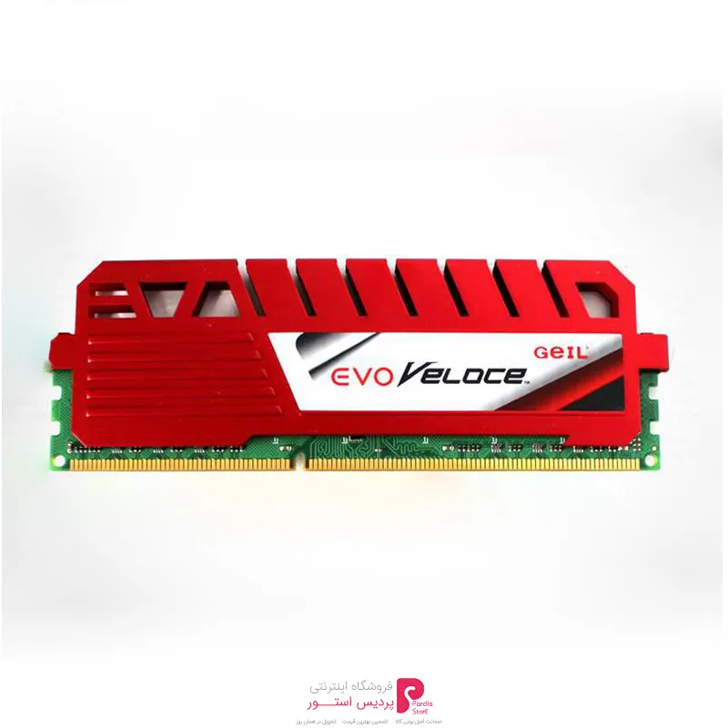 رم دسکتاپ DDR3 تک کاناله 1600 مگاهرتز CL11 گیل مدل Evo Veloce ظرفیت 4 گیگابایت