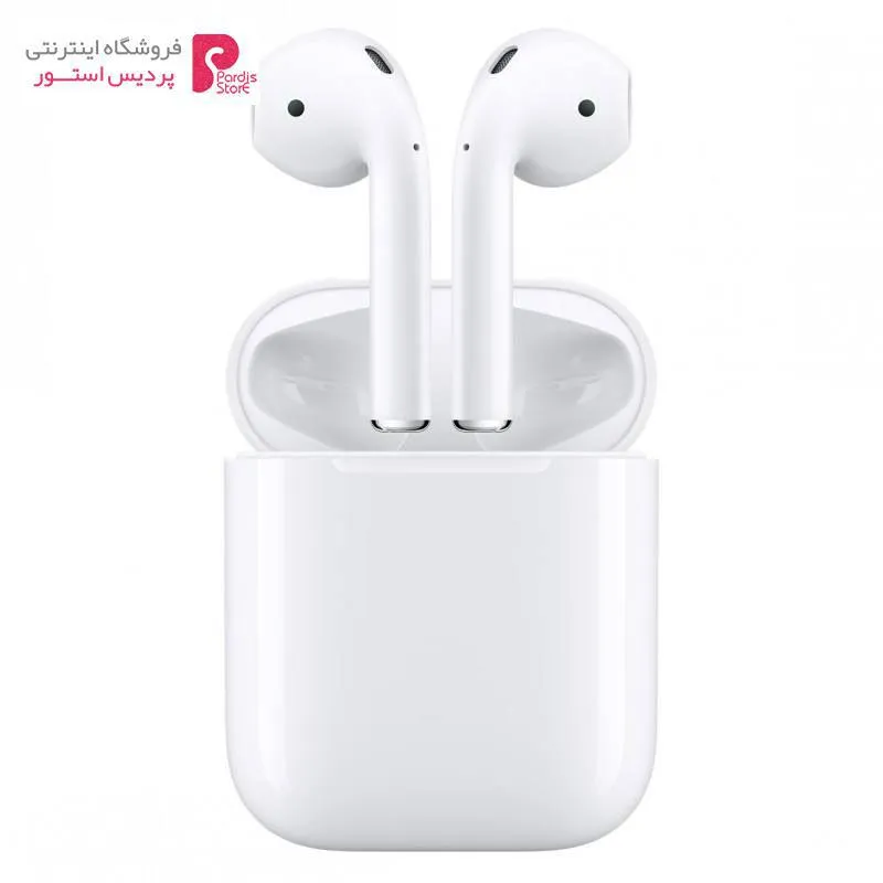 هدفون بی سیم مدل AirPods همراه با محفظه شارژ - هدفون بی سیم مدل AirPods همراه با محفظه شارژ