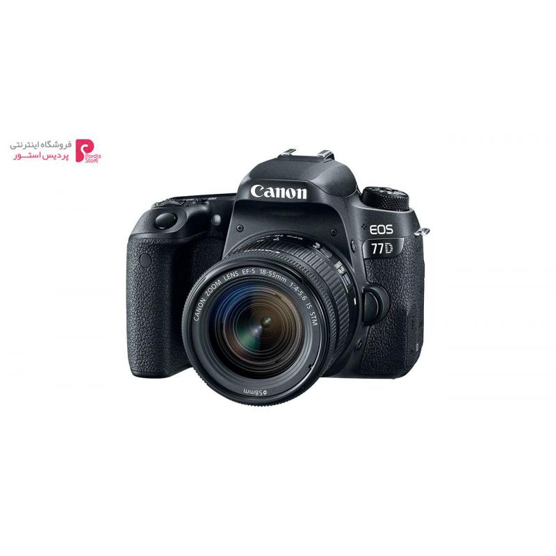 دوربین دیجیتال کانن مدل EOS 77D به همراه لنز 18-55 میلی متر STM - 0