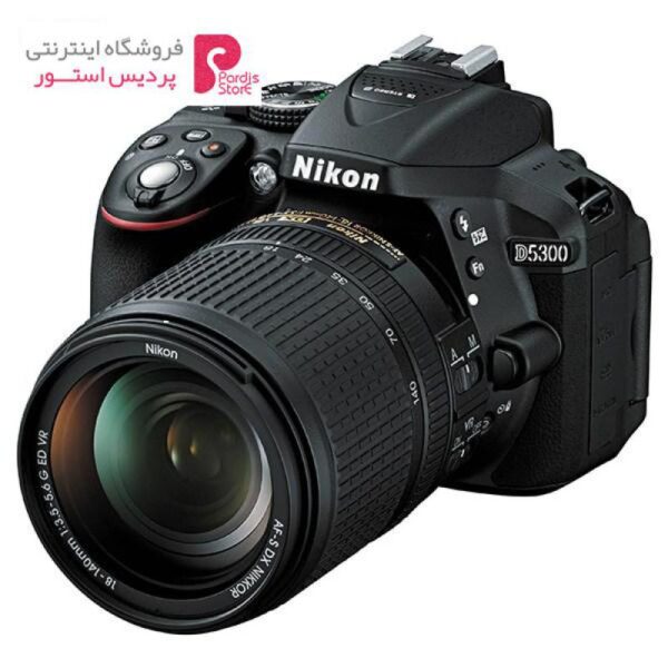 دوربین دیجیتال نیکون مدل D5300 به همراه لنز 18-140 میلی متر VR - 0