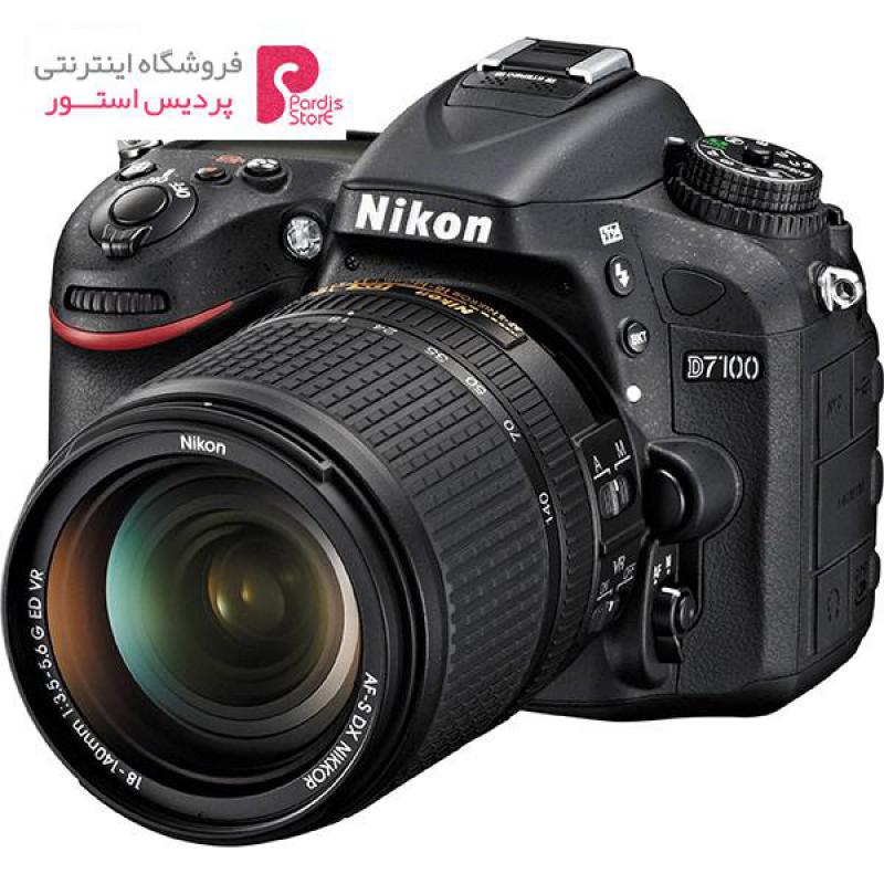 دوربین دیجیتال نیکون مدل D7100 به همراه لنز 18-140 میلی متر - 0