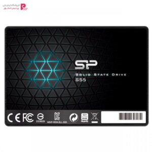 اس اس دی اینترنال SATA3.0 سیلیکون پاور مدل Slim S55 ظرفیت 240 گیگابایت Silicon Power Slim S55 SATA3.0 Internal SSD - 240GB - 0