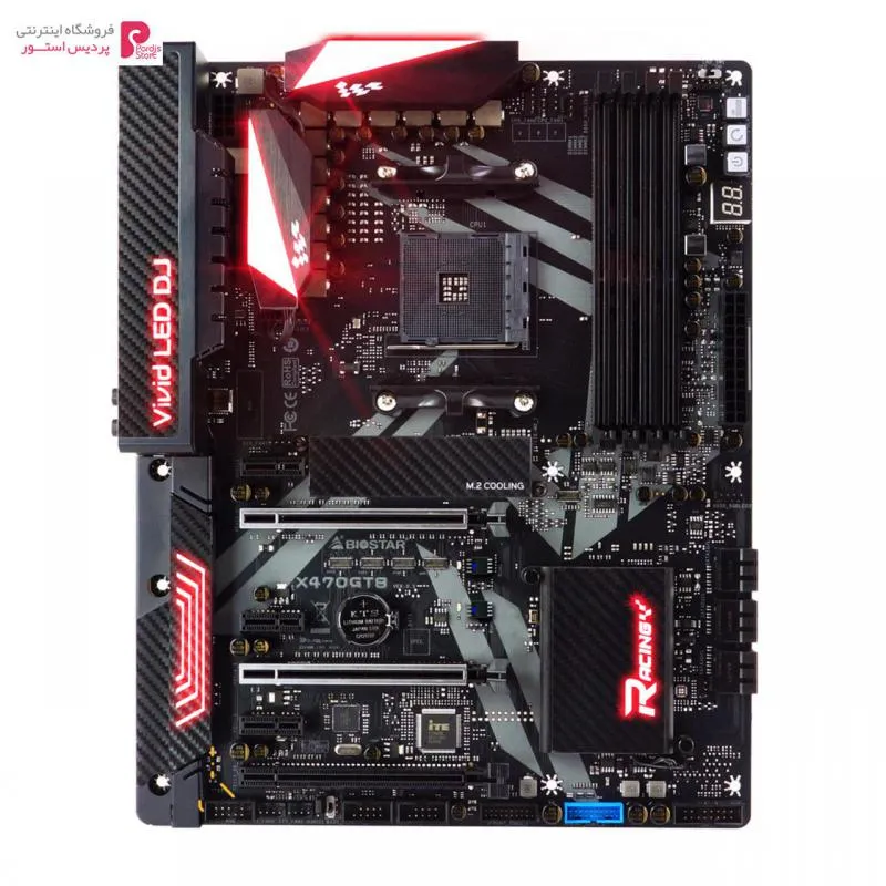 مادربرد بایوستار مدل X470GT8 BIOSTAR X470GT8 Motherboard - 0