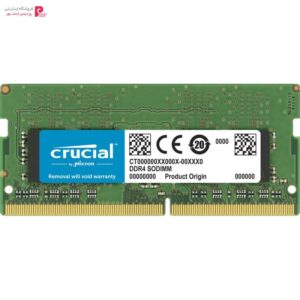 رم لپ تاپ DDR4 تک کاناله 2666 مگاهرتز CL19 کروشیال مدل CT16G4SFD8266 ظرفیت 16 گیگابایت - 0