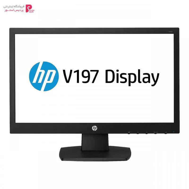 مانیتور اچ پی مدل v197 سایز 18.5 اینچ Hp V197 Monitor 18.5 Inch - 0