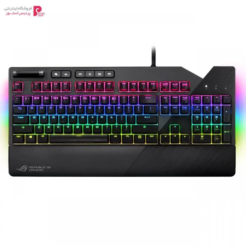 کیبورد مکانیکی مخصوص بازی ایسوس مدل ROG Strix Flare ASUS ROG Strix Flare Mechanical Gaming Keyboard - 0