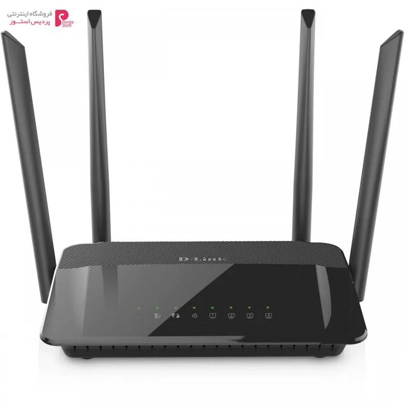 روتر دوبانده بی سیم AC1200 دی-لینک مدل DIR-822 D-Link DIR-822 Dual-Band Wireless AC1200 Router - 0