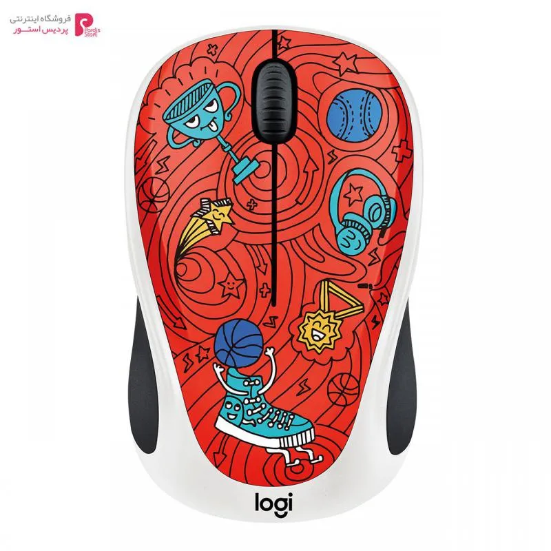 ماوس بی سیم لاجیتک مدل M238 طرح CHAMPION C Logitech M238 CHAMPION C Design Wireless Mouse - 0