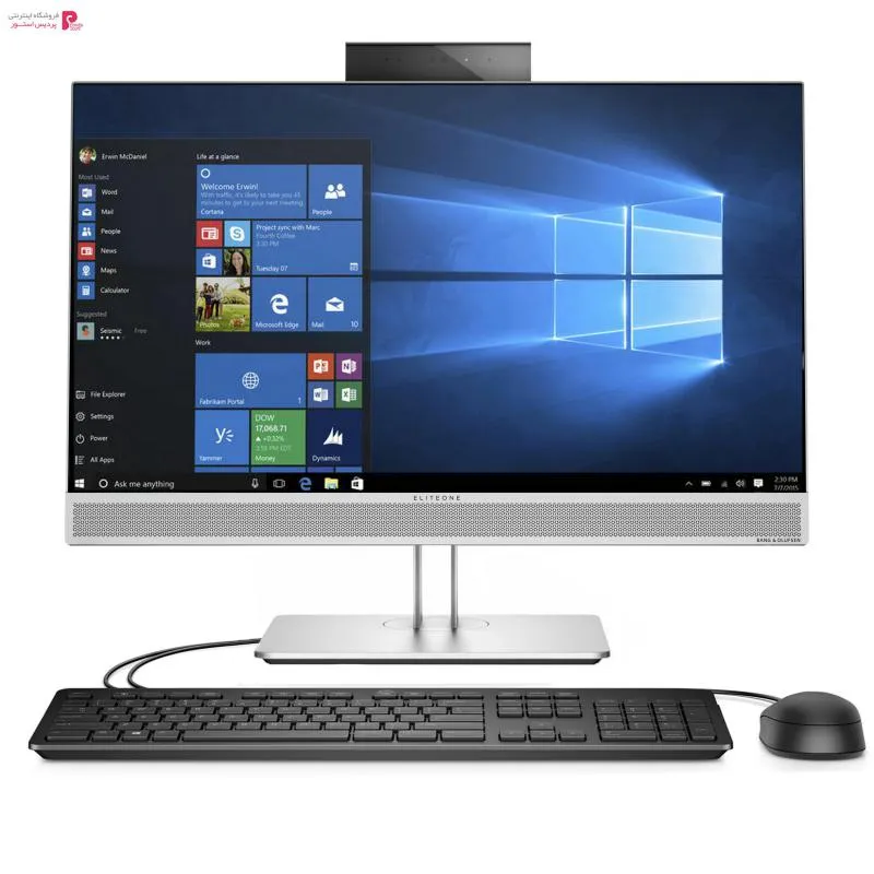 کامپیوتر همه کاره 24 اینچی اچ پی مدل EliteOne 800 G4 - C HP EliteOne 800 G4 - C 24 inch All-in-One PC - 0