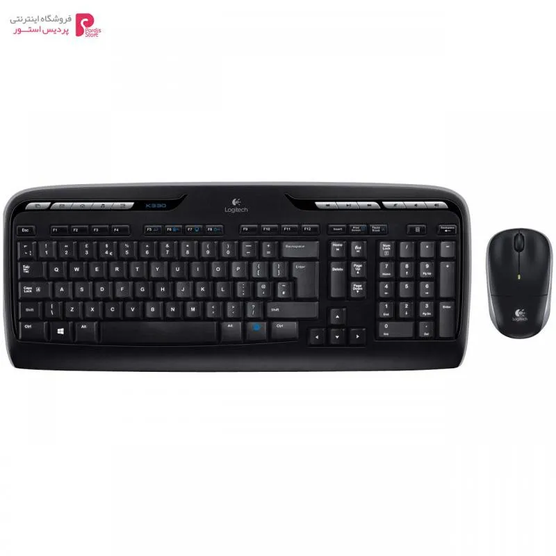 کیبورد و ماوس بی سیم لاجیتک MK330 - کیبورد و ماوس بی سیم لاجیتک MK330