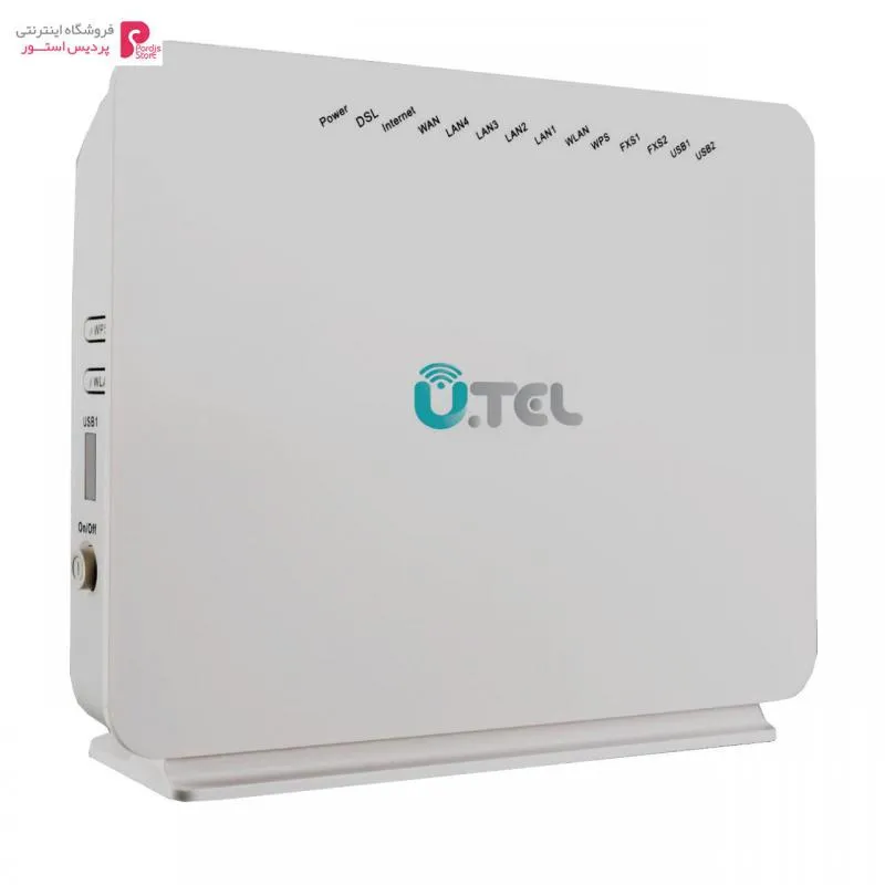 مودم روتر VDSL2/ADSL2 Plus بی سیم یوتل مدل V304F U.TEL V304F Wireless VDSL2/ADSL2 Plus Modem Router - 0