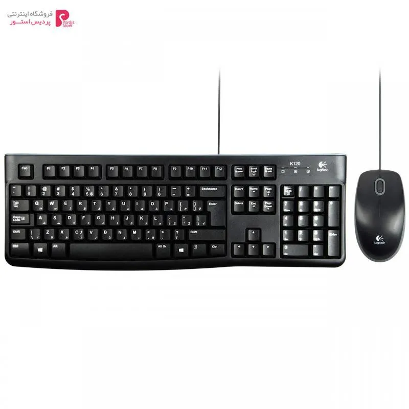کیبورد و ماوس لاجیتک MK120 - کیبورد و ماوس لاجیتک MK120