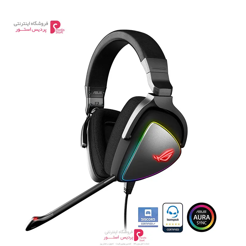 هدست گیمینگ ایسوس مدل ROG Delta RGB
