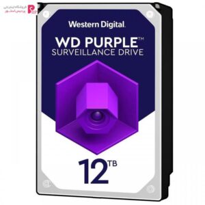 هارددیسک اینترنال وسترن دیجیتال مدل Purple WD121PURZ ظرفیت 12 ترابایت Western Digital Purple WD121PURZ Internal Hard Disk 12TB - 0