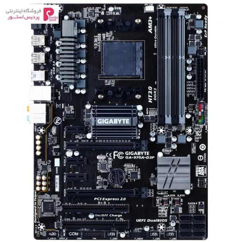 مادربرد گیگابایت مدل GA-970A-D3P - 0
