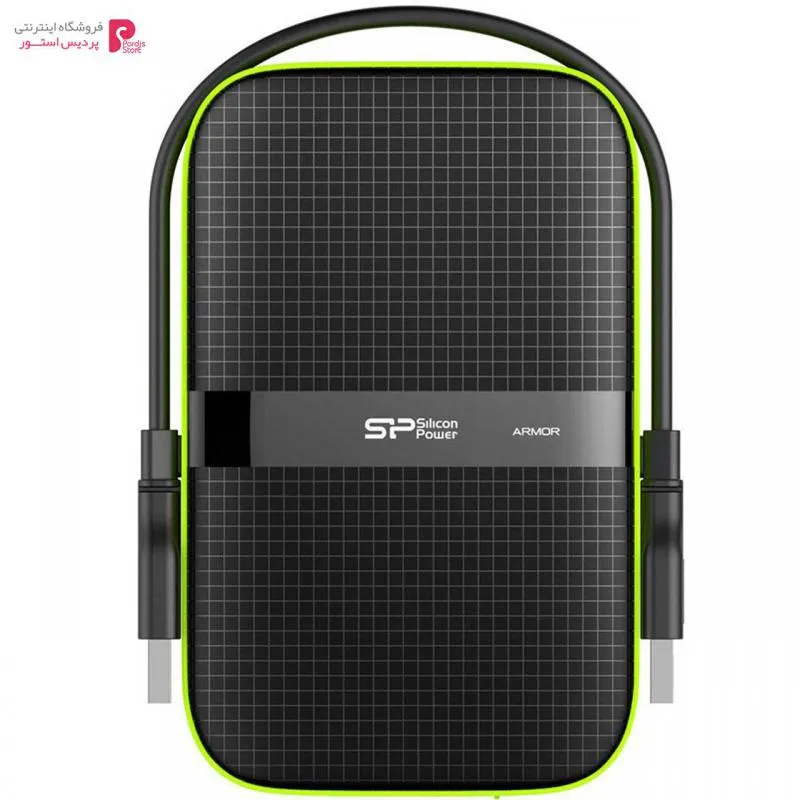 هارد اکسترنال سیلیکون پاور مدل Armor A60 ظرفیت 2 ترابایت Silicon Power Armor A60 External Hard Drive - 2TB - 0