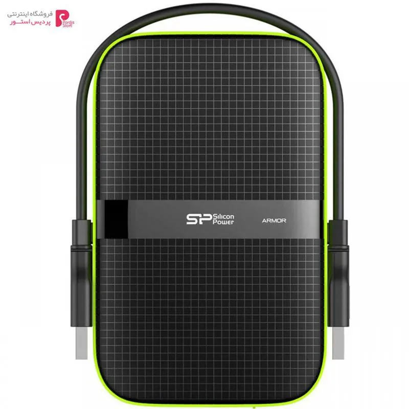 هارد اکسترنال سیلیکون پاور مدل Armor A60 ظرفیت 4 ترابایت Silicon Power Armor A60 External Hard Drive - 4TB - 0
